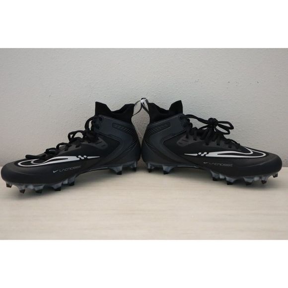 Nike CW4440 011 Men's Sz 11 Black Alpha Huarache 8 Elite LAX Lacrosse Cleats - Picture 6 of 9